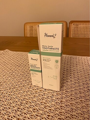 Diğer Diş macunu ve HOMM LIFE NEFES TAZELEYİCİ AĞIZ SPREYİ 25 ML