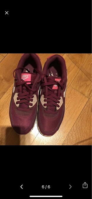 Spor ayakkabisi sneakers bordo