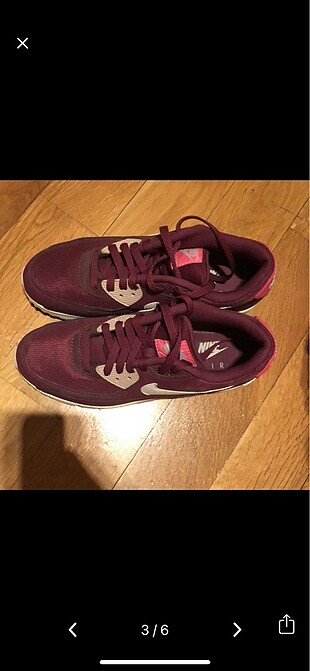 40 Beden bordo Renk Spor ayakkabisi sneakers bordo