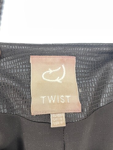 38 Beden siyah Renk Twist Mont %70 İndirimli.
