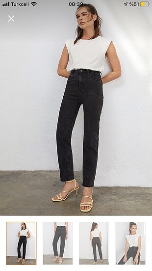 Stradivarius mom jean