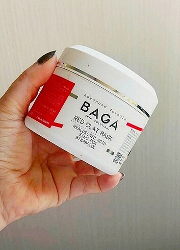 bağa kırmızı kil maskesi 