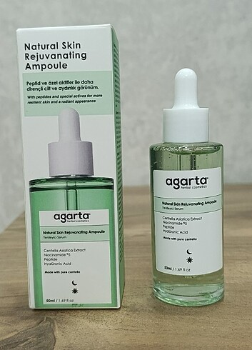 Yenileyici onarıcı nemlendirici Ampul serum 