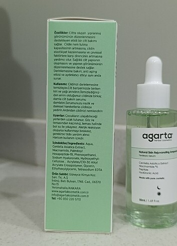  Beden Renk Yenileyici onarıcı nemlendirici Ampul serum 