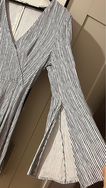 İpekyol çizgili elbise - Görsel 6