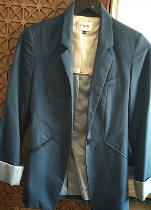 Bershka lacivert blazer ceket