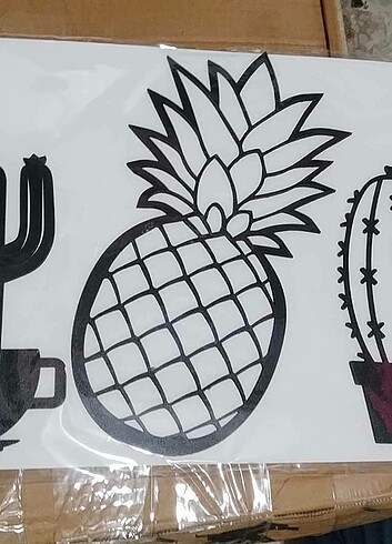 Ananas modelli sticker