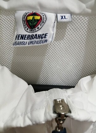 xl Beden beyaz Renk Fenerbahçe xl beden eşofman üstü