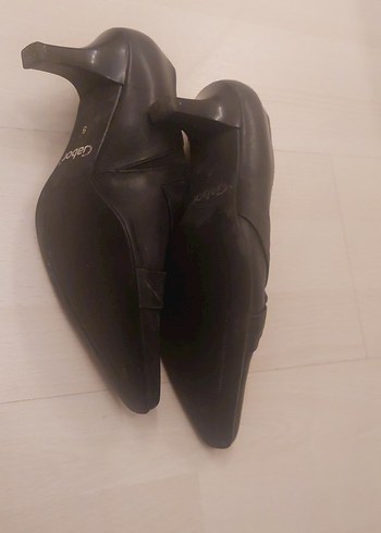 Kadın Siyah Piliseli Stiletto Topuklu Ayakkabı - Görsel 4