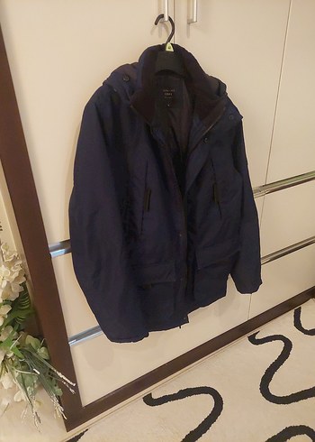 Koyu Lacivert Erkek Midi Boy Ceket jack jones - Görsel 6