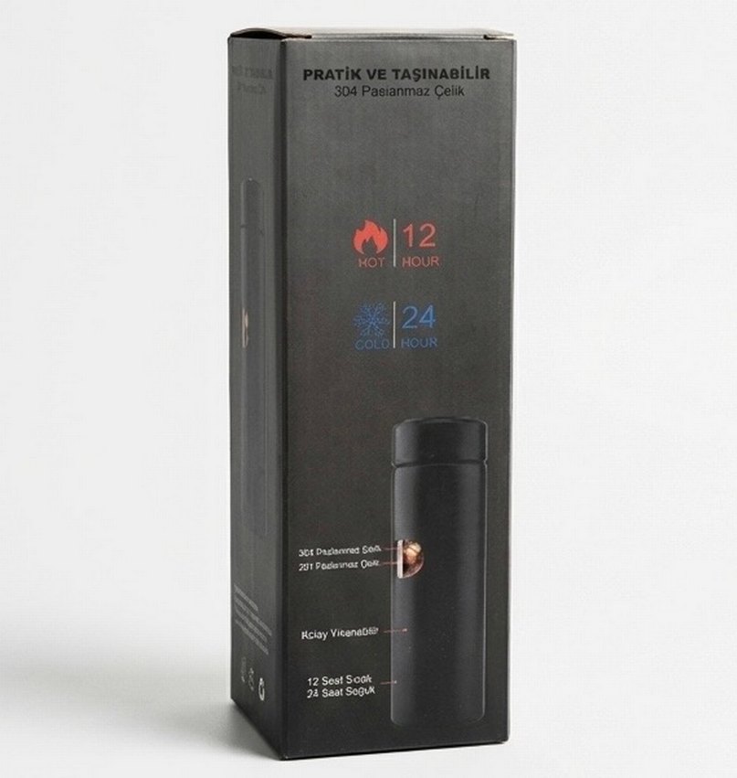304 Paslanmaz Çelik Termos - Görsel 5