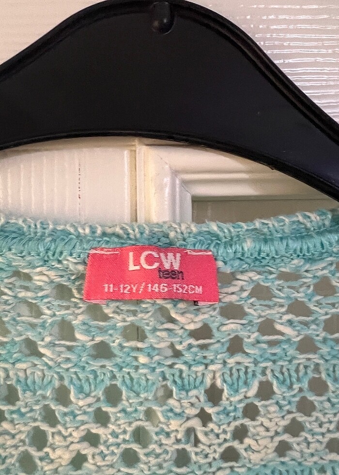 Turkuaz Kadın Hırka - Görsel 2