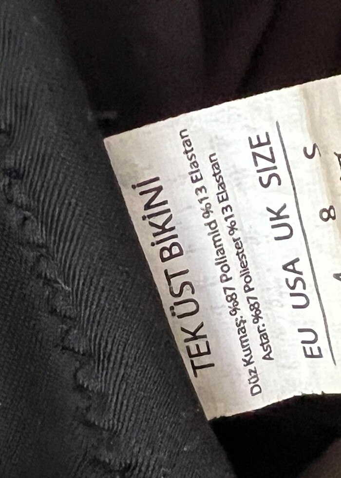 Siyah Bikini Takım - Görsel 3