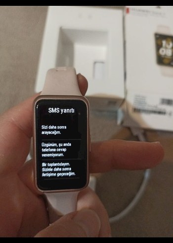 Beden Renk Huawei Band 7 Sakura pembesi j Akıllı Bileklik
