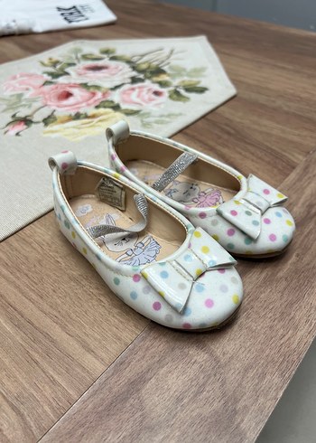 Çok Renkli Fırfırlı Kız Babet Ayakkabı - Görsel 2