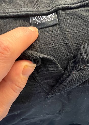 U.S Polo Assn. Siyah Erkek çocuk Polo Tişört Kısa Kollu