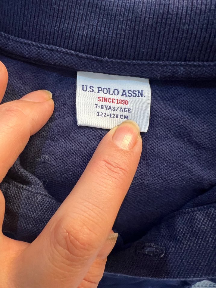 Siyah Erkek çocuk Polo Tişört Kısa Kollu - Görsel 2