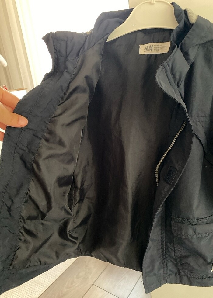 Kapüşonlu mevsimlik mont - Görsel 5