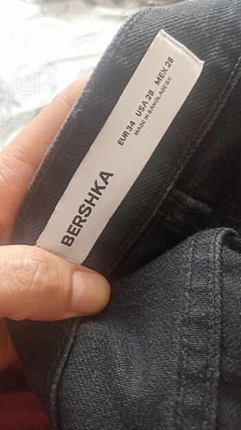 Bershka Yeni denenmiş bol paça kot pantolon