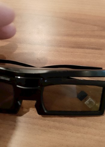 Kare Siyah 3D Gözlük - Görsel 4