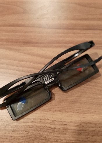 Kare Siyah 3D Gözlük - Görsel 2