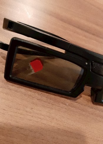 Kare Siyah 3D Gözlük - Görsel 3