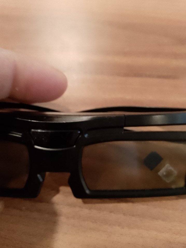 Kare Siyah 3D Gözlük - Görsel 5