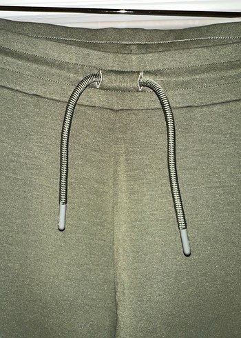 Kemerli Yeşil Kadın Rahat Eşofman Altı - Görsel 5