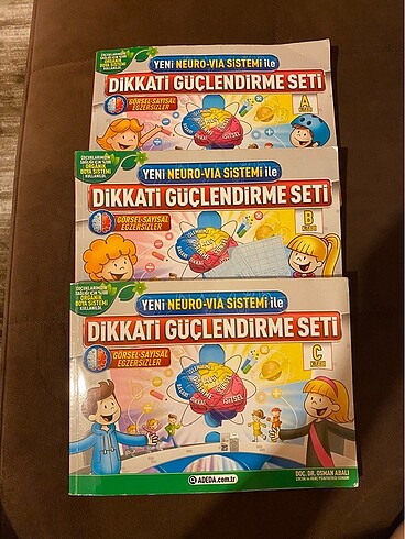 Dikkati güçlendirme seti