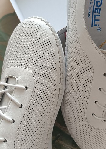 38 Beden beyaz Renk Beyaz Elastik Bağcıklı Kadın Spor Ayakkabı
