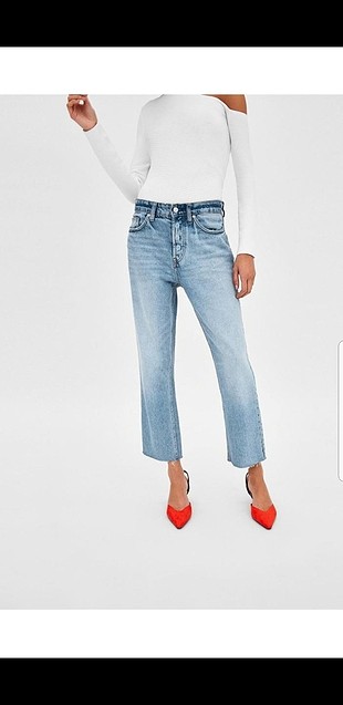 zara duz kesim jean
