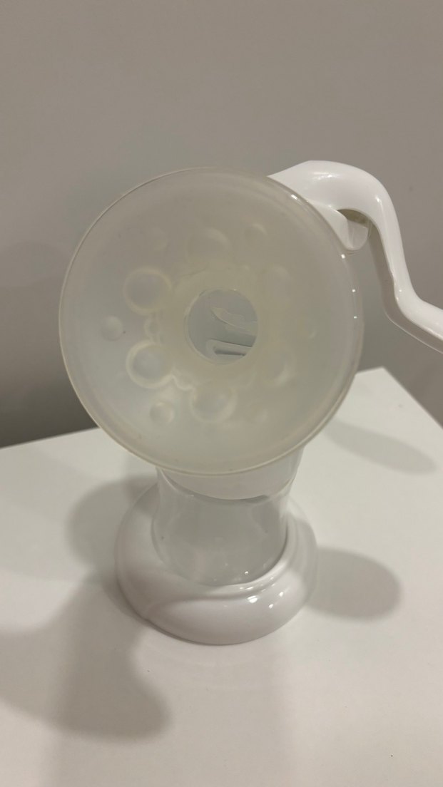 Ebebek Baby Mom Manuel Göğüs Pompası Beyaz - Görsel 3