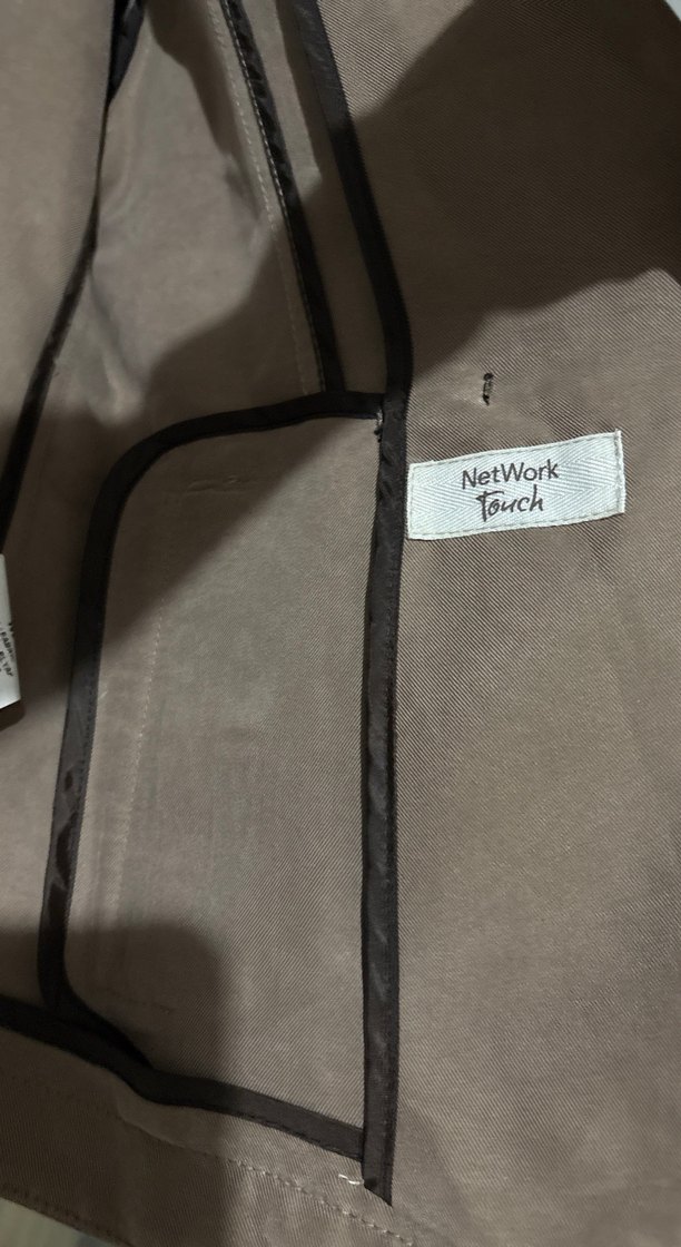 Network Bej Süet Kadın Ceket, Midi Boy - Görsel 5