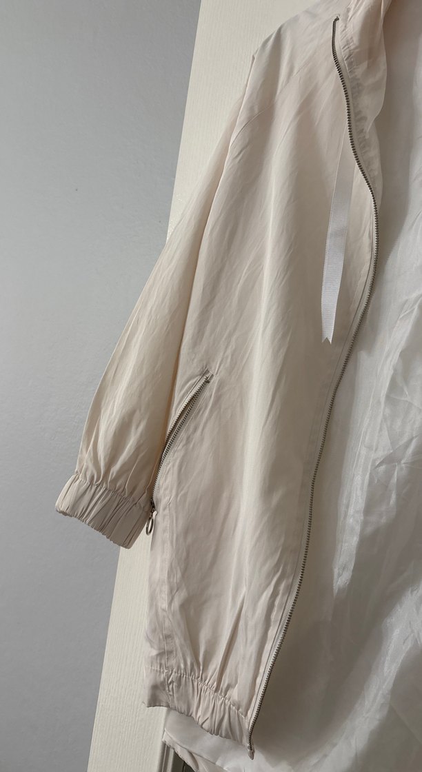 Bej Midi Kadın Ceket - Görsel 4