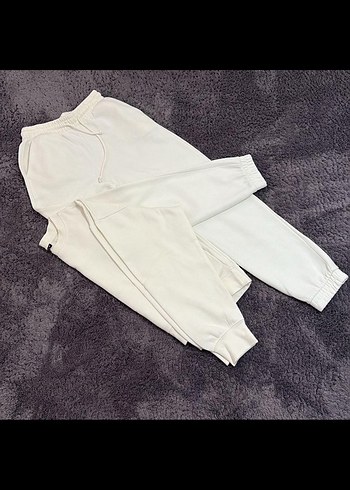Krem rengi zara eşofman takımı - Görsel 4