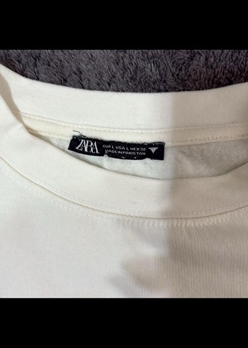 Krem rengi zara eşofman takımı - Görsel 6