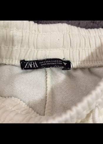 Krem rengi zara eşofman takımı - Görsel 5