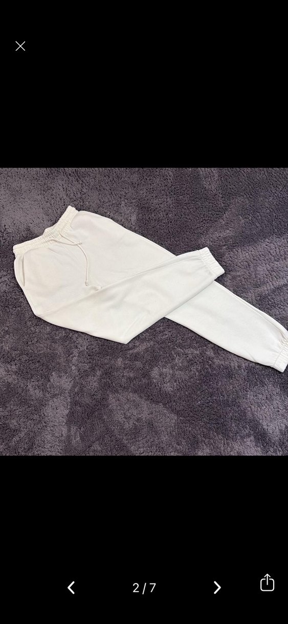 Krem rengi zara eşofman takımı - Görsel 3