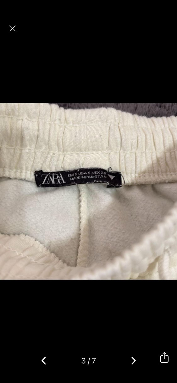 Krem rengi zara eşofman takımı - Görsel 5