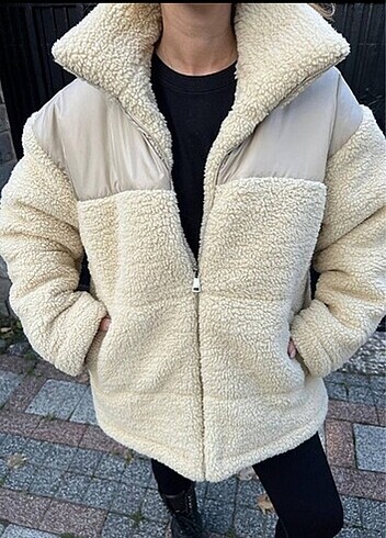 Peluş mont