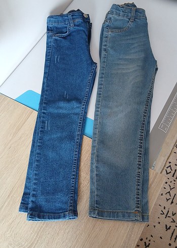 Erkek Çocuk Elastik Bel Denim Pantolon