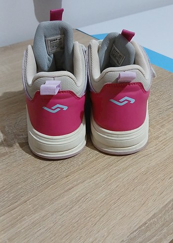 35 Beden pembe Renk Kız Çocuk Pembe Baskılı Spor Ayakkabı