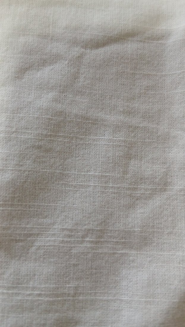 Kız Çocuk Beyaz Keten Fırfırlı Bluz - Görsel 5