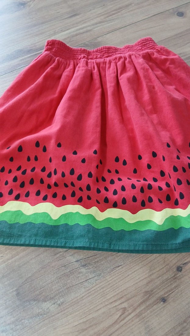 Kız Çocuk Pembe Renkli Fırfırlı Etek - Görsel 2