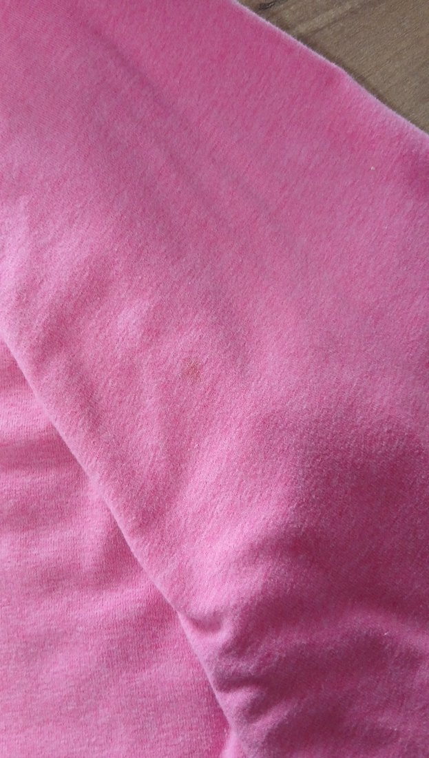 Kız Çocuk Düğmeli Pembe Baskılı Tayt - Görsel 4