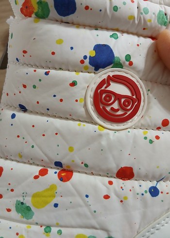 Renkli Baskılı Kız Çocuk Botları - Görsel 5