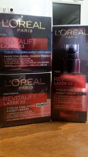 Loreal Paris Yaslanma Karsiti Bakim Serisi