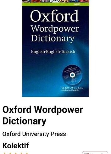 OXFORD wordpower dictionary - Görsel 2