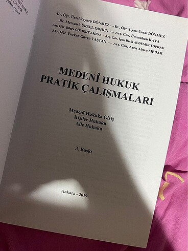  Medeni hukuk pratik