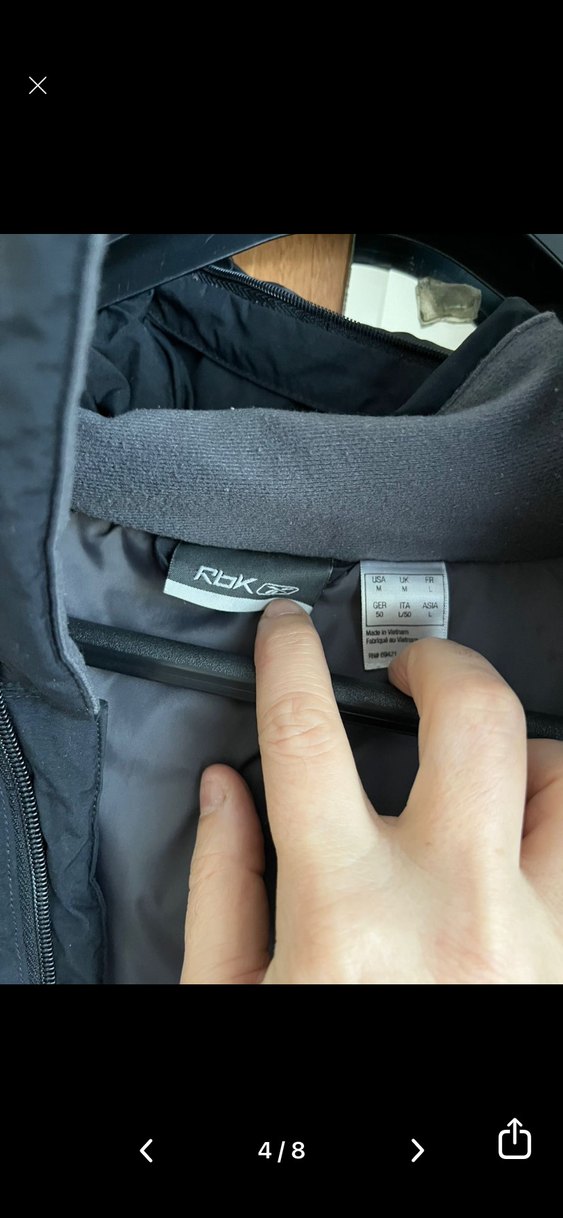 Reebok  aşırı sıcak ver rahat mont - Görsel 2